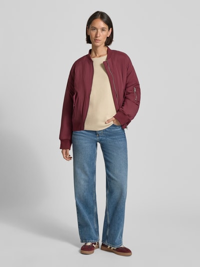 Marc O'Polo Regular fit pullover van puur katoen Offwhite - 1