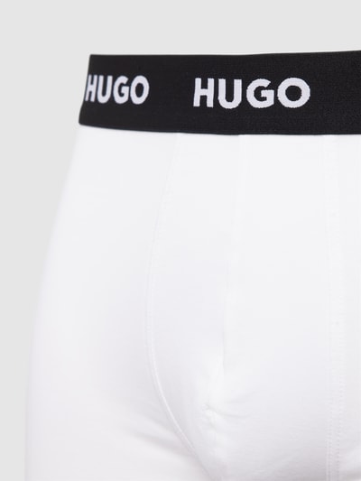 HUGO Boxershort met elastische band met logo in een set van 3 stuks Rood - 2