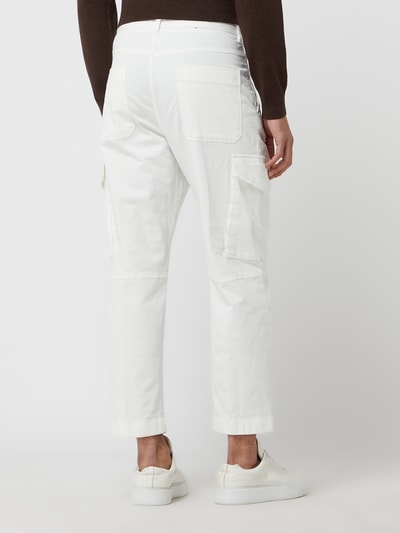 Marc O'Polo Relaxed Fit Cargohose mit Stretch-Anteil Modell 'Runemo Worker' Offwhite 5