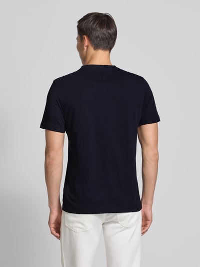Tommy Hilfiger Regular Fit T-Shirt aus reiner Baumwolle Dunkelblau 5
