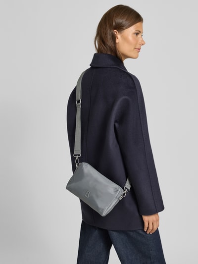 BOGNER Umhängetasche mit Logo-Applikation Mittelgrau 1