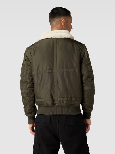 ALPHA Jacke mit Kunstfellbesatz (oliv) online kaufen