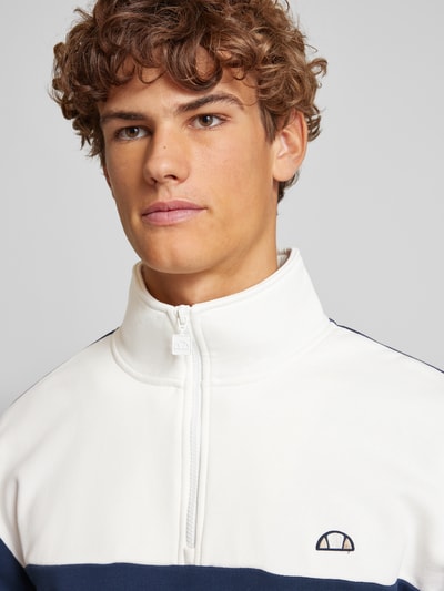 Ellesse Sweatshirt met opstaande kraag en ritssluiting, model 'INERALO' Offwhite - 3