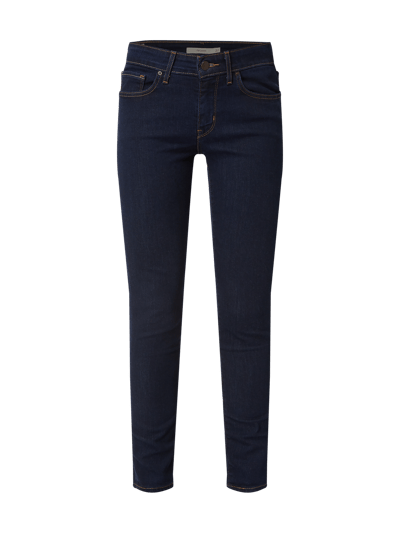 Levi's® Jeansy w odcieniu Rinsed Washed o kroju skinny fit  Jeansowy niebieski 2