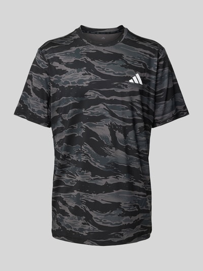 Adidas Training T-Shirt mit Label-Print Black 1