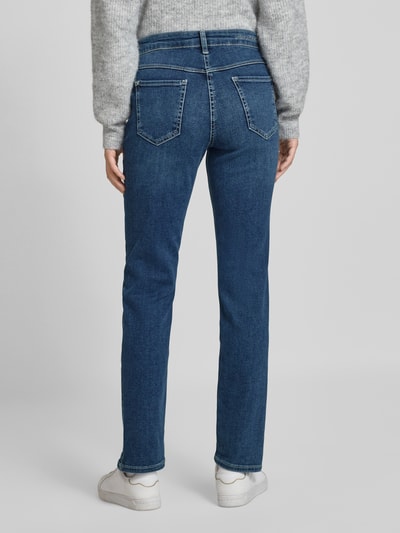 MAC Cropped Jeans mit Eingrifftaschen Blau 5