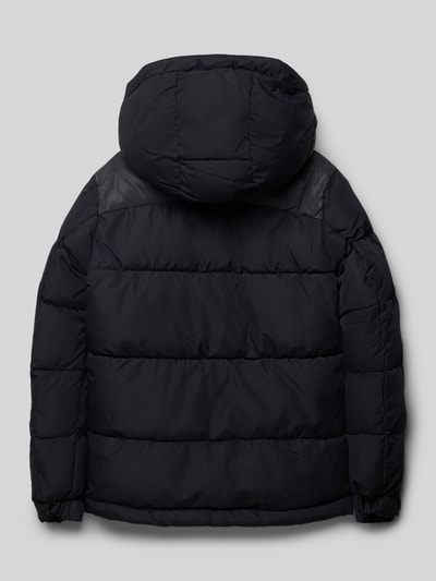 Jack & Jones Gewatteerd jack met capuchon, model 'AERO' Zwart - 3