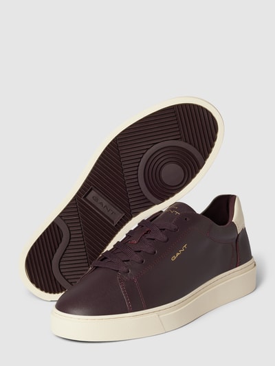 Gant Sneaker aus Leder Modell 'Julice' Bordeaux 4