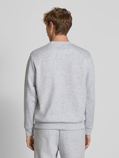 Jack & Jones Sweatshirt mit Rundhalsausschnitt Modell 'BRADLEY' Hellgrau Melange 5