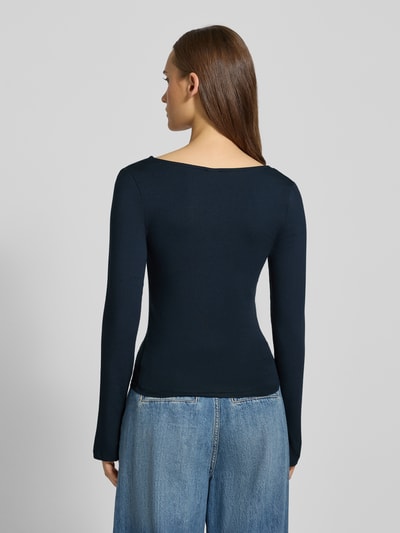 Gina Tricot Longsleeve met ronde hals Marineblauw - 5