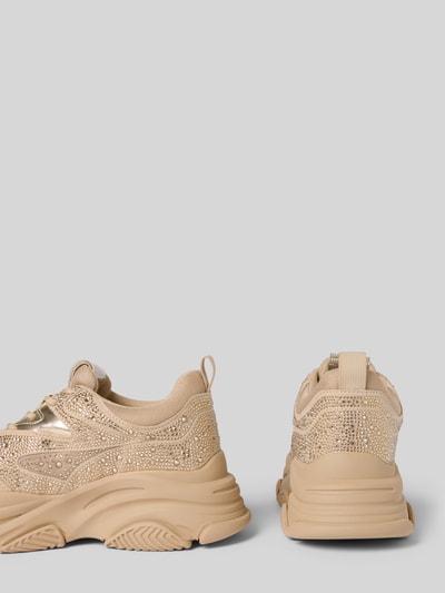 Steve Madden Sneaker mit Ziersteinbesatz Modell 'PRIVY' Beige 2