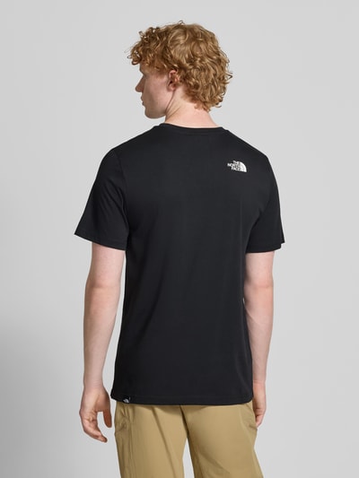 The North Face T-shirt z nadrukiem z logo Czarny 5