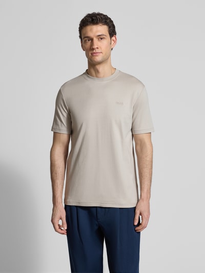BOSS Orange Regular Fit T-Shirt aus reiner Baumwolle Modell 'TE_INTERLOCK' Sand 4