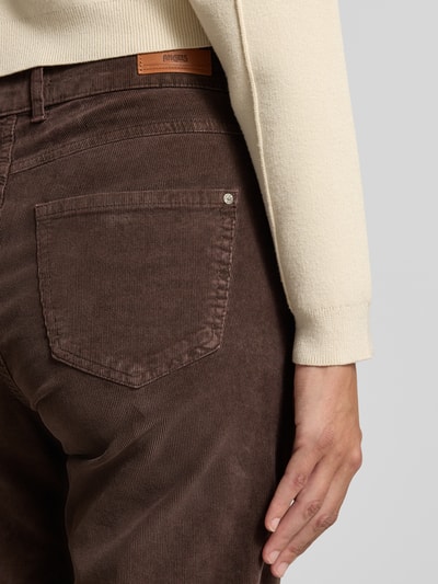 ANGELS Cordhose mit 5-Pocket-Design Modell 'Lara' Dunkelbraun 3