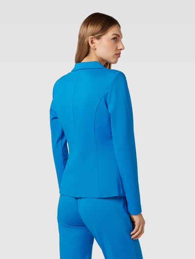 ICHI Blazer mit regulärem Schnitt und Reverskragen Blau 5