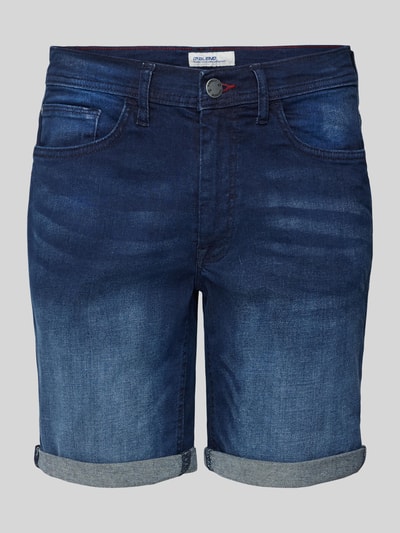 Blend Korte regular fit jeans in 5-pocketmodel Marineblauw - 2