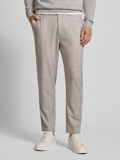 MCNEAL Stoffen broek met elastische band Middengrijs gemêleerd - 4