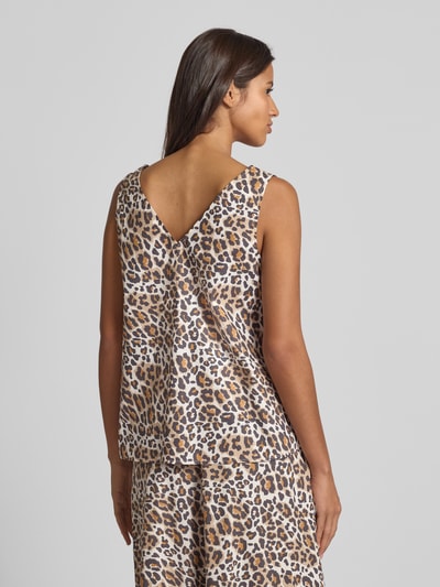 Christian Berg Woman Regular fit blousetop met V-hals Zwart - 5