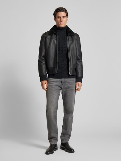 Gant Coltrui met labelstitching Zwart - 1