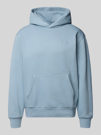 Champion Bluza z kapturem i kieszenią kangurką Jasnoniebieski 2