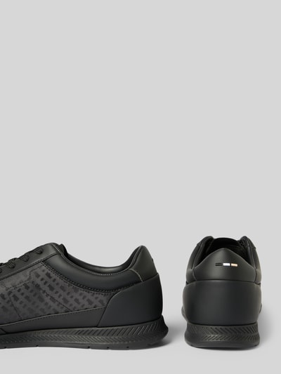 BOSS Lage sneakers met structuurmotief, model 'NITAN'  - 2