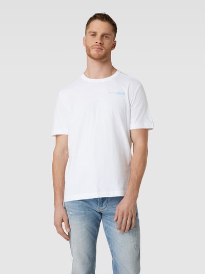 Tom Tailor T-Shirt mit Rundhalsausschnitt Weiss 4