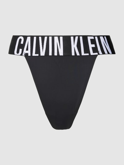 Calvin Klein Underwear String met elastische band Zwart - 1