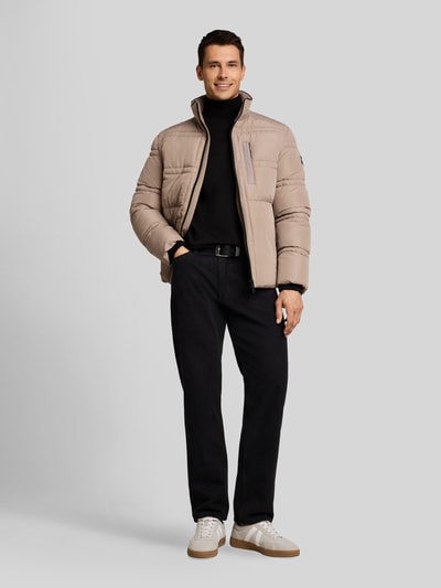 Tom Tailor Rollkragenpullover mit Feinstrickstruktur Black 1