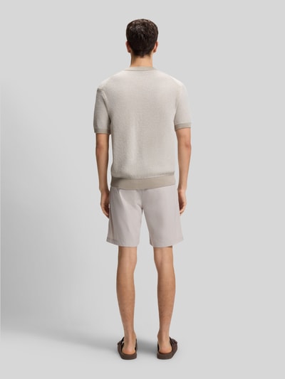 BOSS Orange sweter o kroju regular fit z mieszanka bawełny model 'KANTONIO' Piaskowy 5