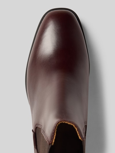 Gant Chelsea Boots aus Leder mit Label-Detail Modell 'Fayy' Dunkelbraun 3