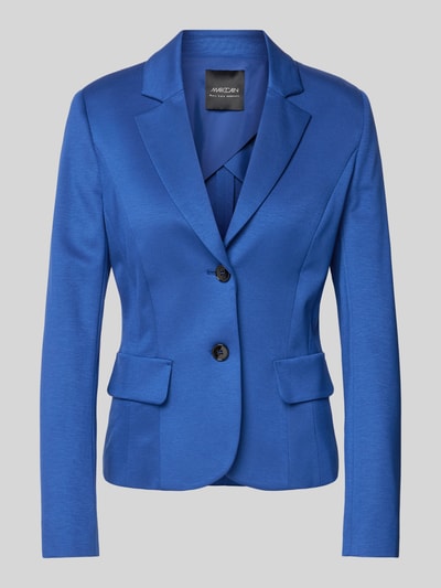 Marc Cain Blazer met reverskraag Koningsblauw - 1