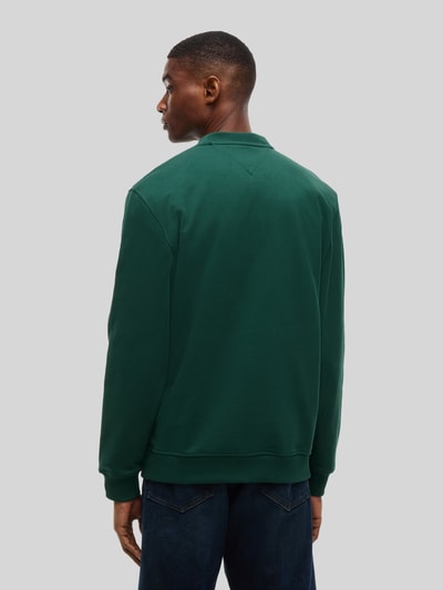 Tommy Jeans Regular Fit Sweatshirt aus reiner Baumwolle Dunkelgruen 5