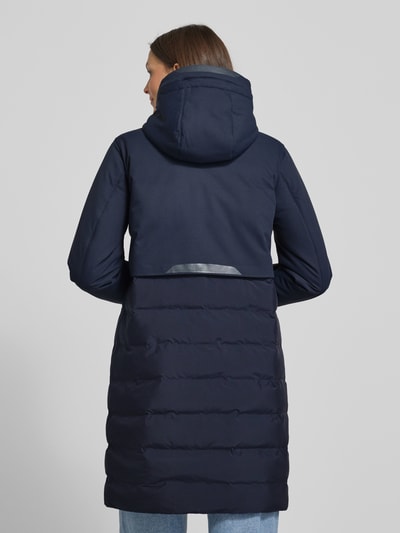 camel active Steppjacke mit Kapuze und Eingrifftaschen Dunkelblau 5