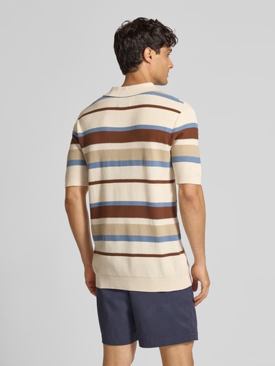 Scotch & Soda Poloshirt mit kurzer Knopfleiste Offwhite 5