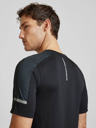 Under Armour T-Shirt mit Label-Print Modell 'Tech Utility' Black 3