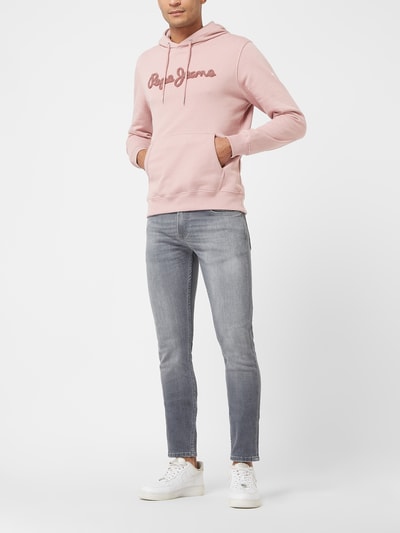 Pepe Jeans Hoodie van katoen, model 'Ryan' Oudroze - 1