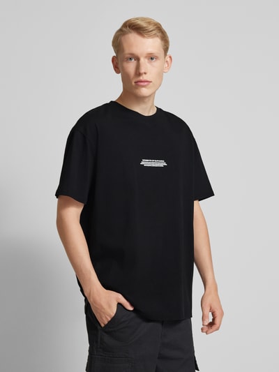 Vertere T-Shirt mit Statement-Print Modell 'EUPHORIC' Black 4