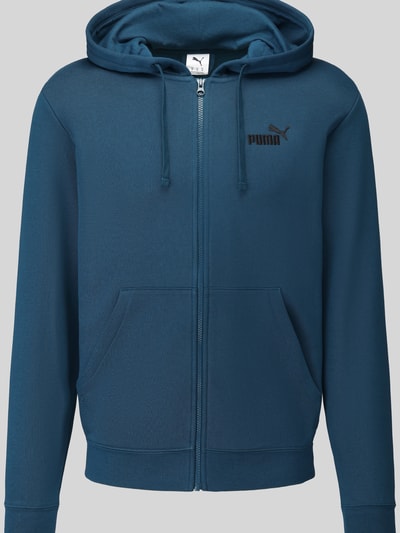 PUMA Performance Regular Fit Sweatjacke aus Baumwoll-Mix Petrol 2