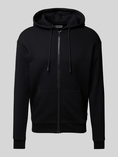 Jack & Jones Bluza rozpinana z kapturem model ‘BRADLEY’ Czarny 2