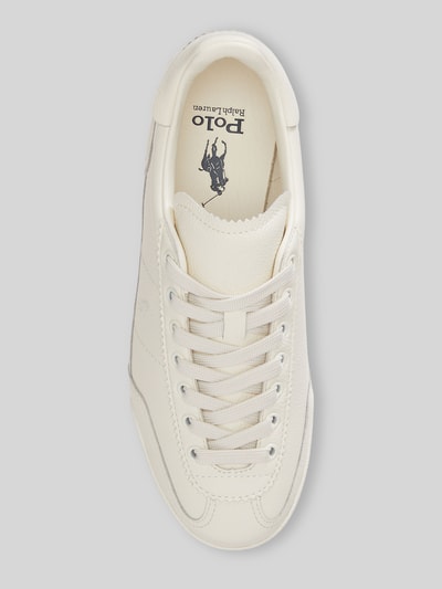 Polo Ralph Lauren sneakers van echt leer Offwhite - 3