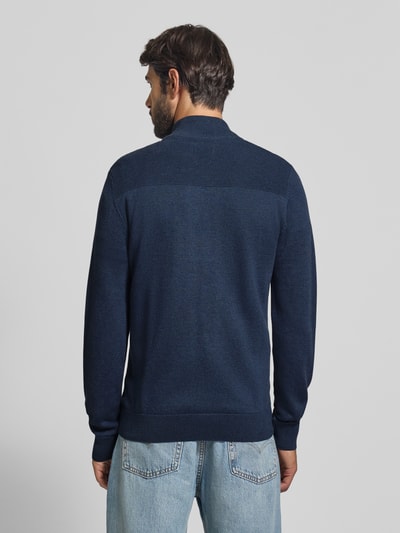 MCNEAL Kurtka z dzianiny ze stójką Granatowy melanż 5