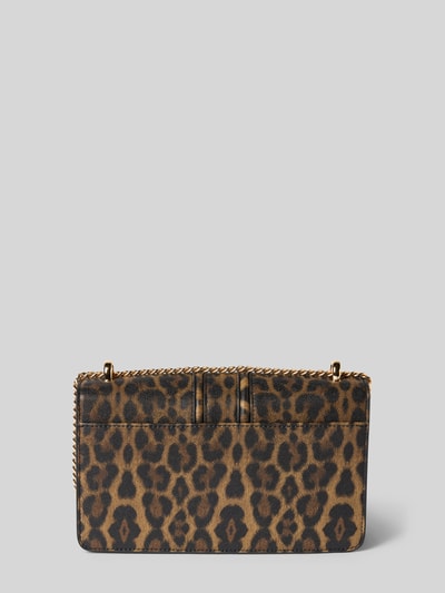 Seidenfelt Umhängetasche in Leder-Optik Modell 'Roros' Mittelbraun 4