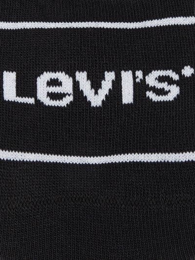 Levi's® Füßlinge mit Label-Print im 2er-Pack Black 3