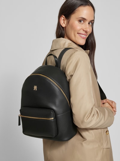 Tommy Hilfiger Rucksack mit Logo-Applikation Black 1