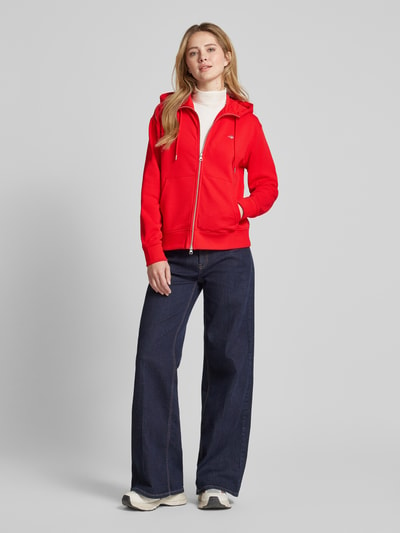 Gant Sweatjacke mit Kapuze Rot 1