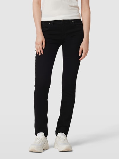 Blue Monkey Jeans im 5-Pocket Design Modell 'LAURA' Black 4