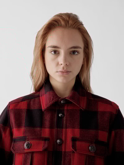 Zadig & Voltaire Hemdjacke mit Vichy-Karo Schwarz 3