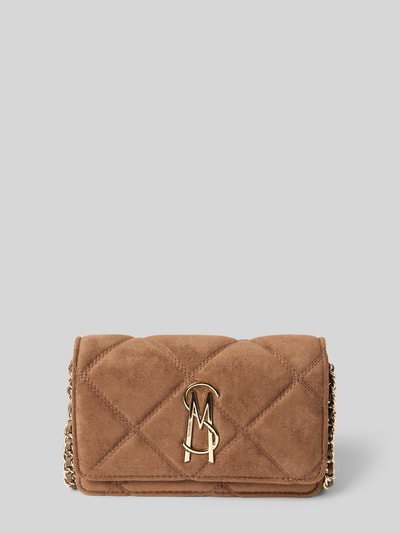 Steve Madden Crossbody Bag mit Label-Detail Taupe 2