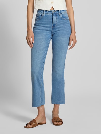 Mango Jeans mit Fransen Modell 'SIENNA' Jeansblau 4