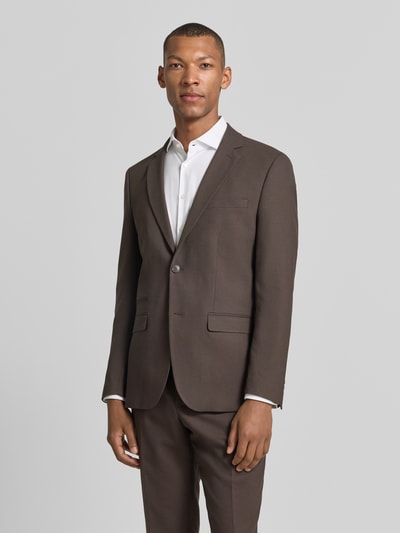 Selected Slim Fit Sakko mit Woll-Anteil Modell 'SLIM-NEIL'                                                                                                                                                                                                                                                                             Dunkelbraun 4